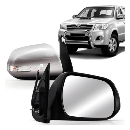 RETROVISOR LD(ELETRICO/CROMADO)