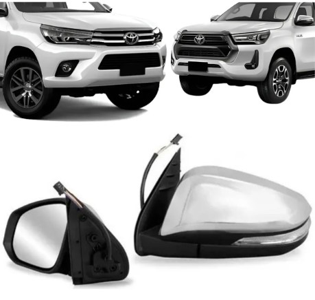 RETROVISOR LE(ELETRICO/CROMADO)