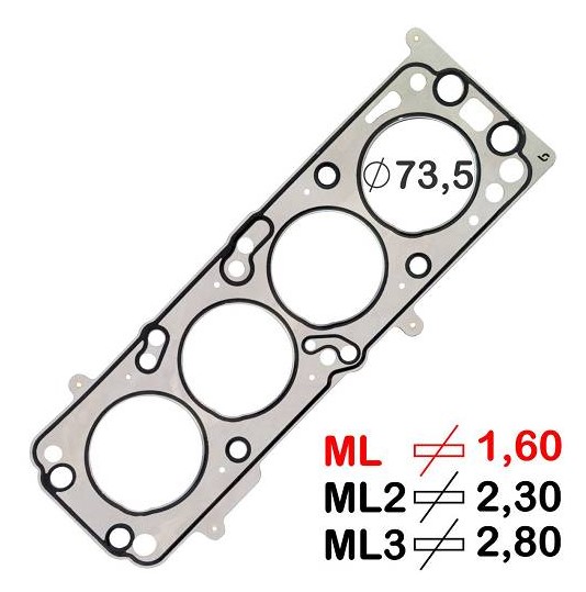 JUNTA CABECOTE MOTOR