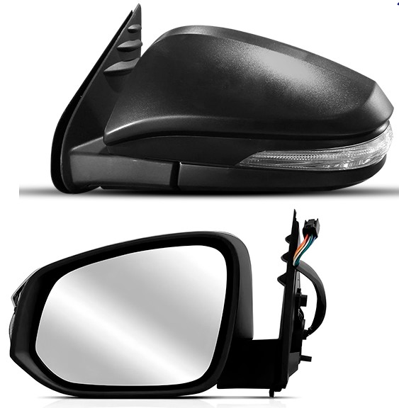 RETROVISOR LE(PRETO C/PISCA)