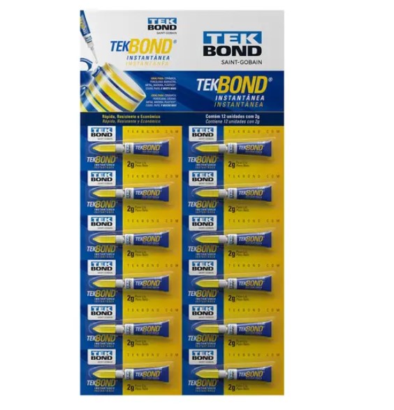 COLA TEKBOND INSTANTANEA 2G(12X1)