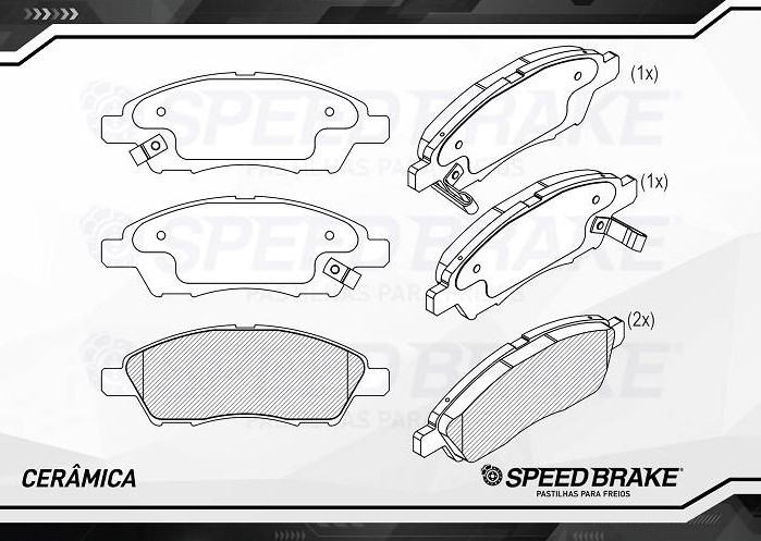 PASTILHAS FREIO DIANT(CERAMICA)
