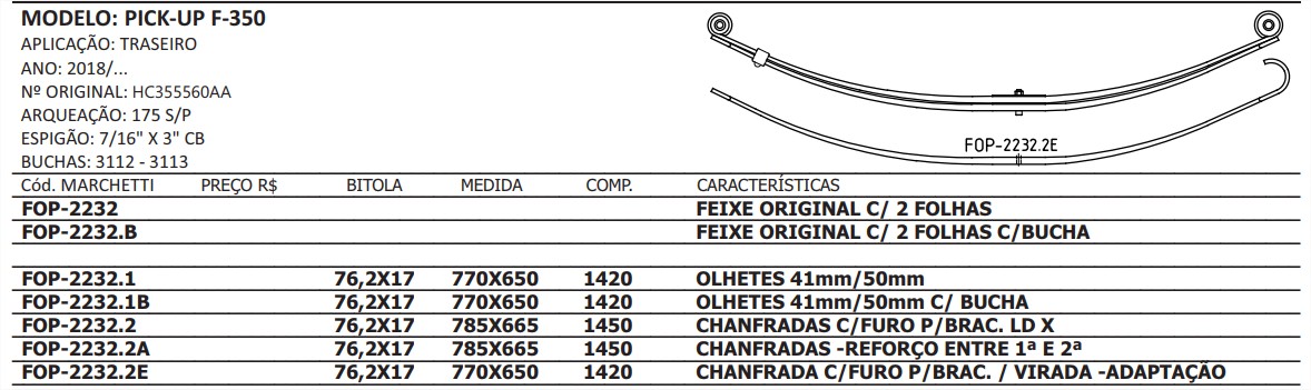 MOLA 2 TRASEIRA SUPERIOR BALANCIM