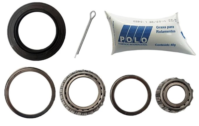KIT ROLAMENTO RODA TRAS