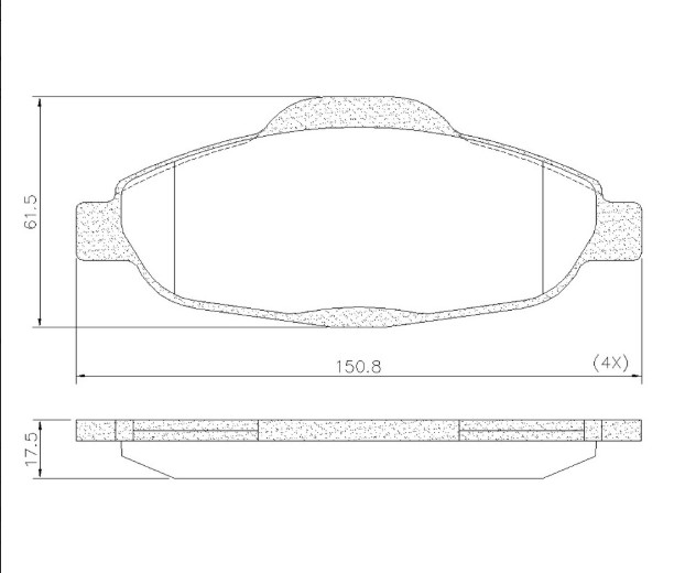PASTILHAS FREIO DIANT