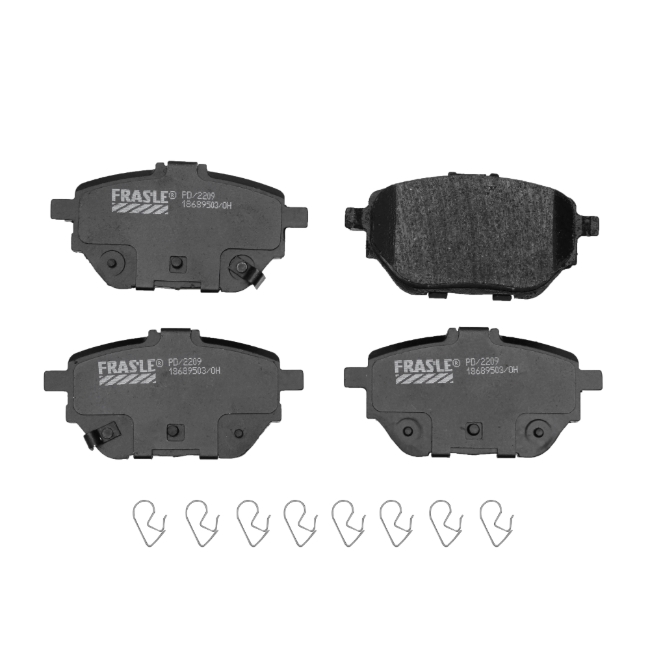 PASTILHAS FREIO TRAS(CERAMICA)