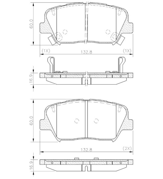 PASTILHAS FREIO DIANT