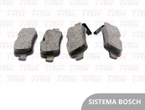 PASTILHAS FREIO TRAS
