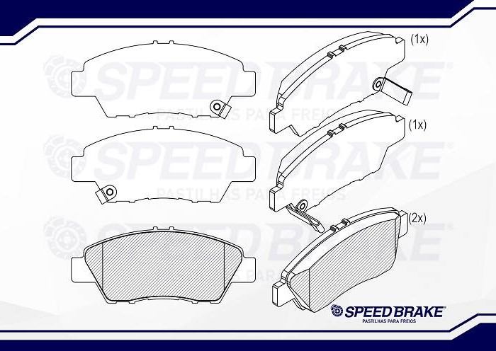 PASTILHAS FREIO DIANT