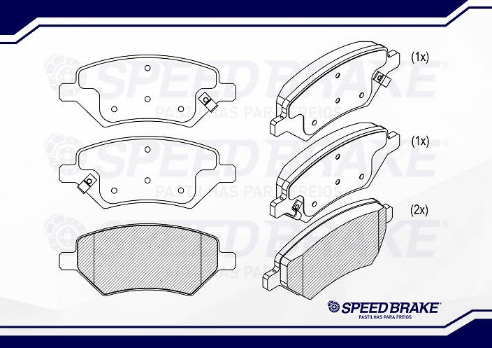 PASTILHAS FREIO DIANT