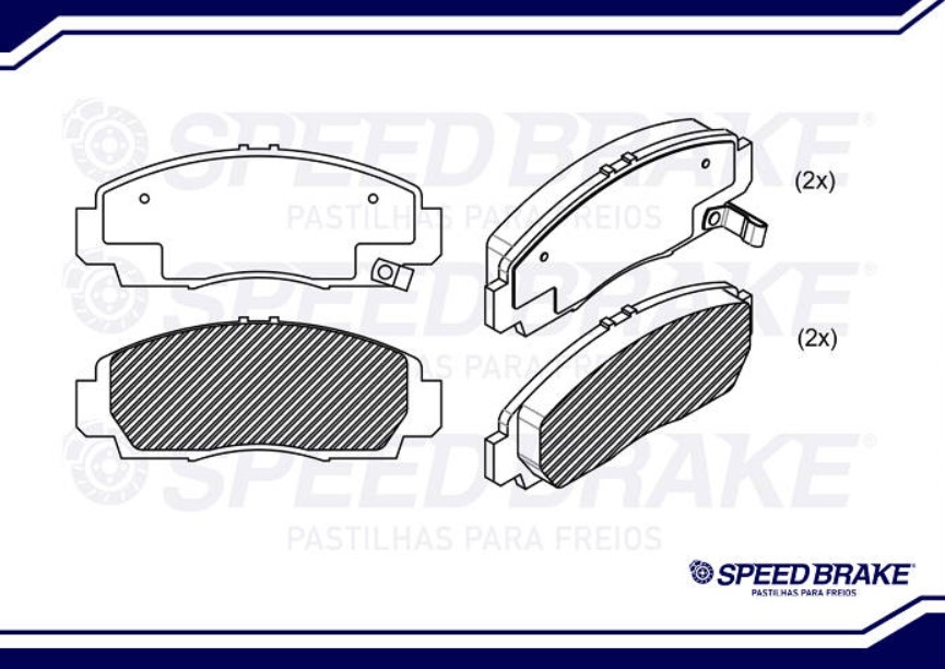 PASTILHAS FREIO DIANT