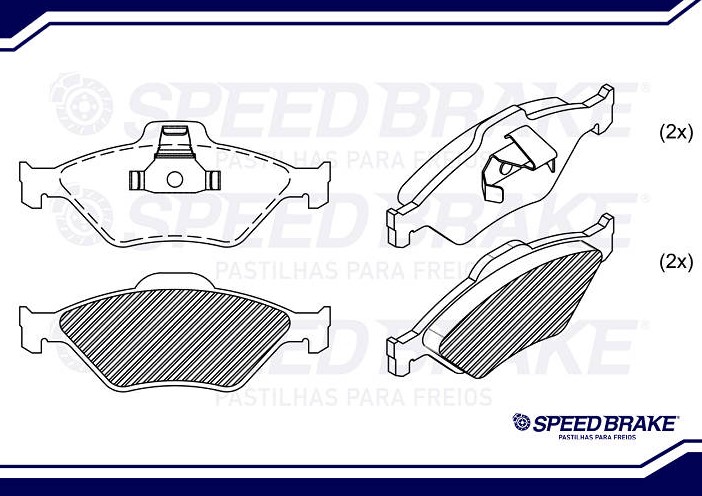 PASTILHAS FREIO DIANT