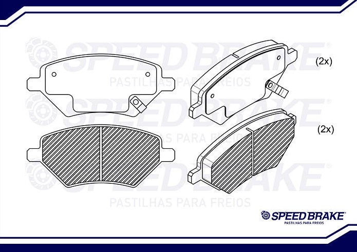 PASTILHAS FREIO DIANT