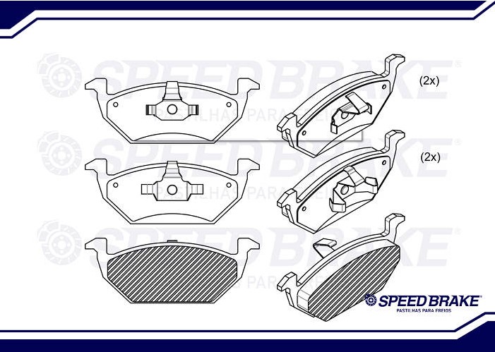 PASTILHAS FREIO DIANT