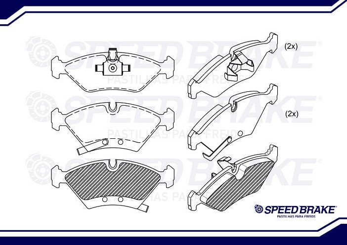 PASTILHAS FREIO DIANT
