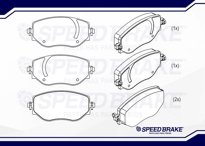 PASTILHAS FREIO DIANT