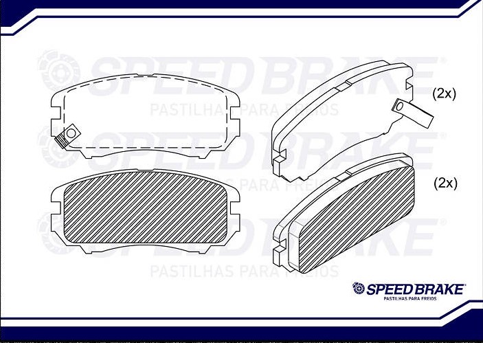 PASTILHAS FREIO DIANT