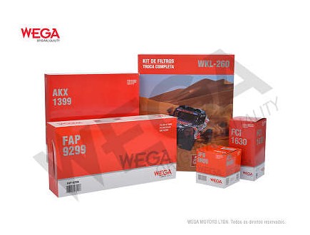 KIT FILTRO TROCA COMPLETA